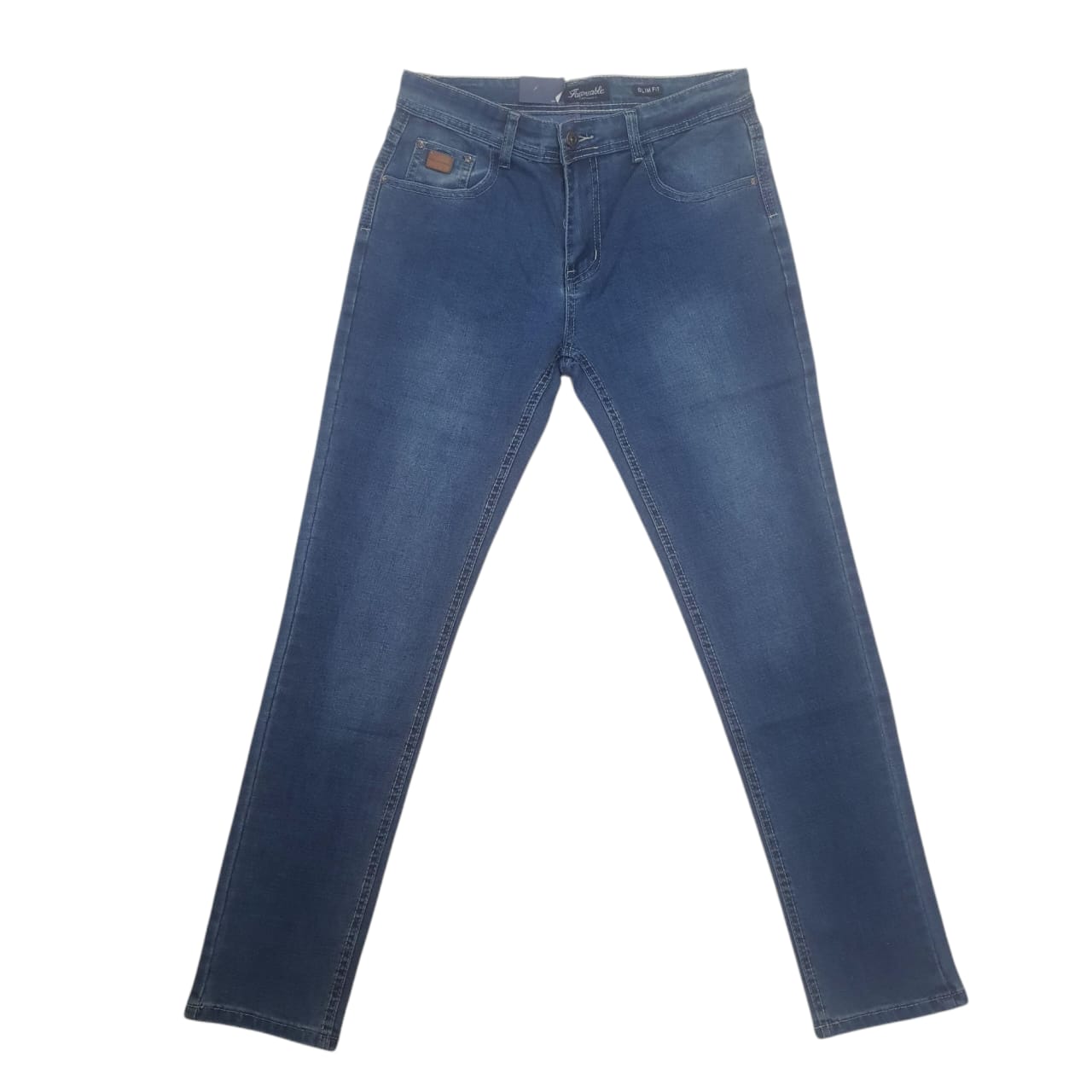 Slim Fit Jeans - Blue - FCB