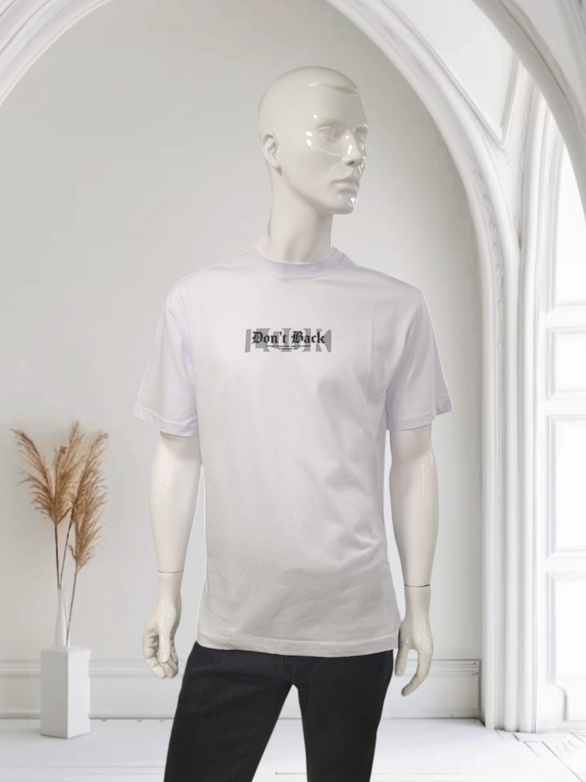 DONT'T BACK Oversized T-shirt