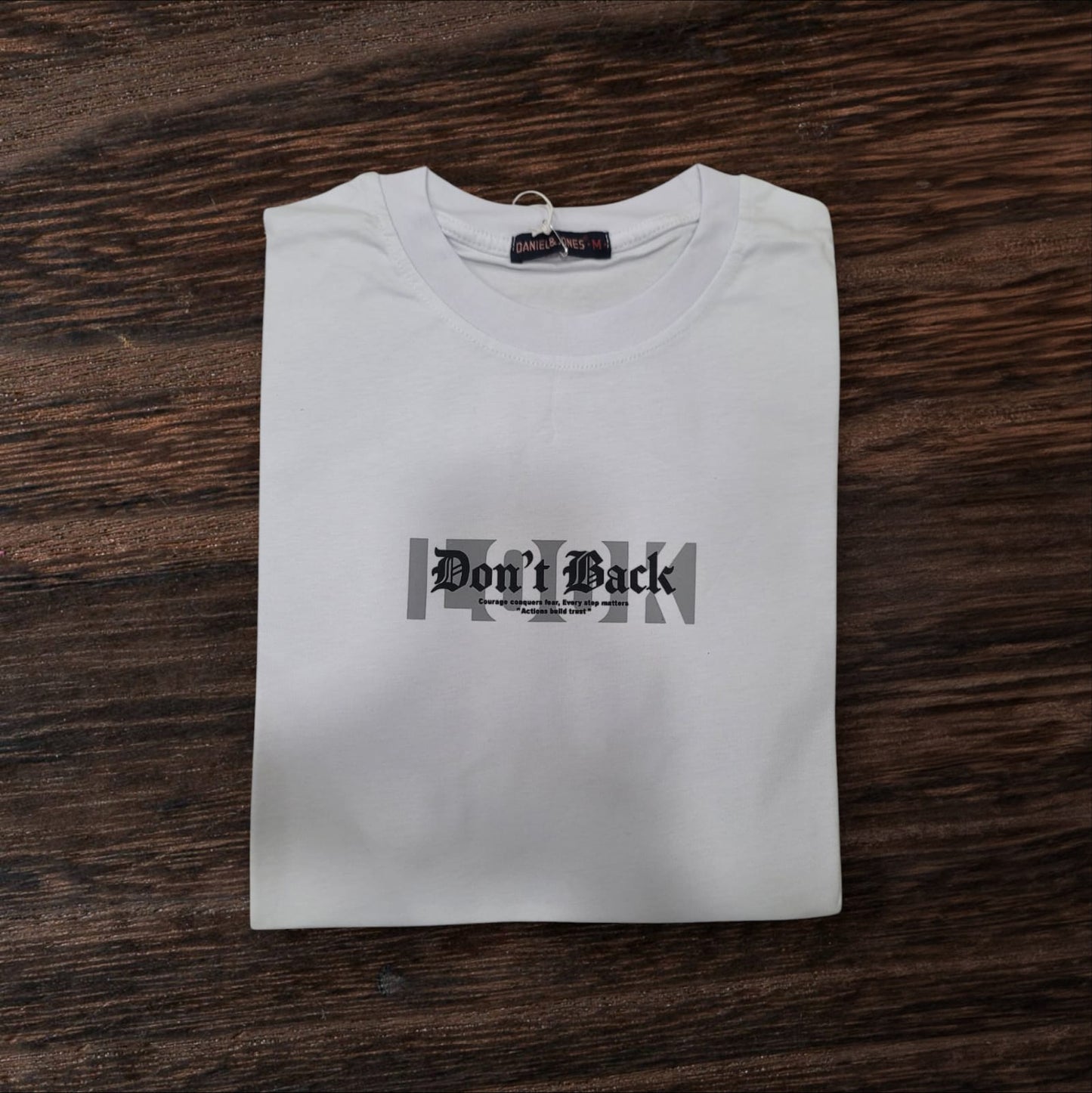 DONT'T BACK Oversized T-shirt