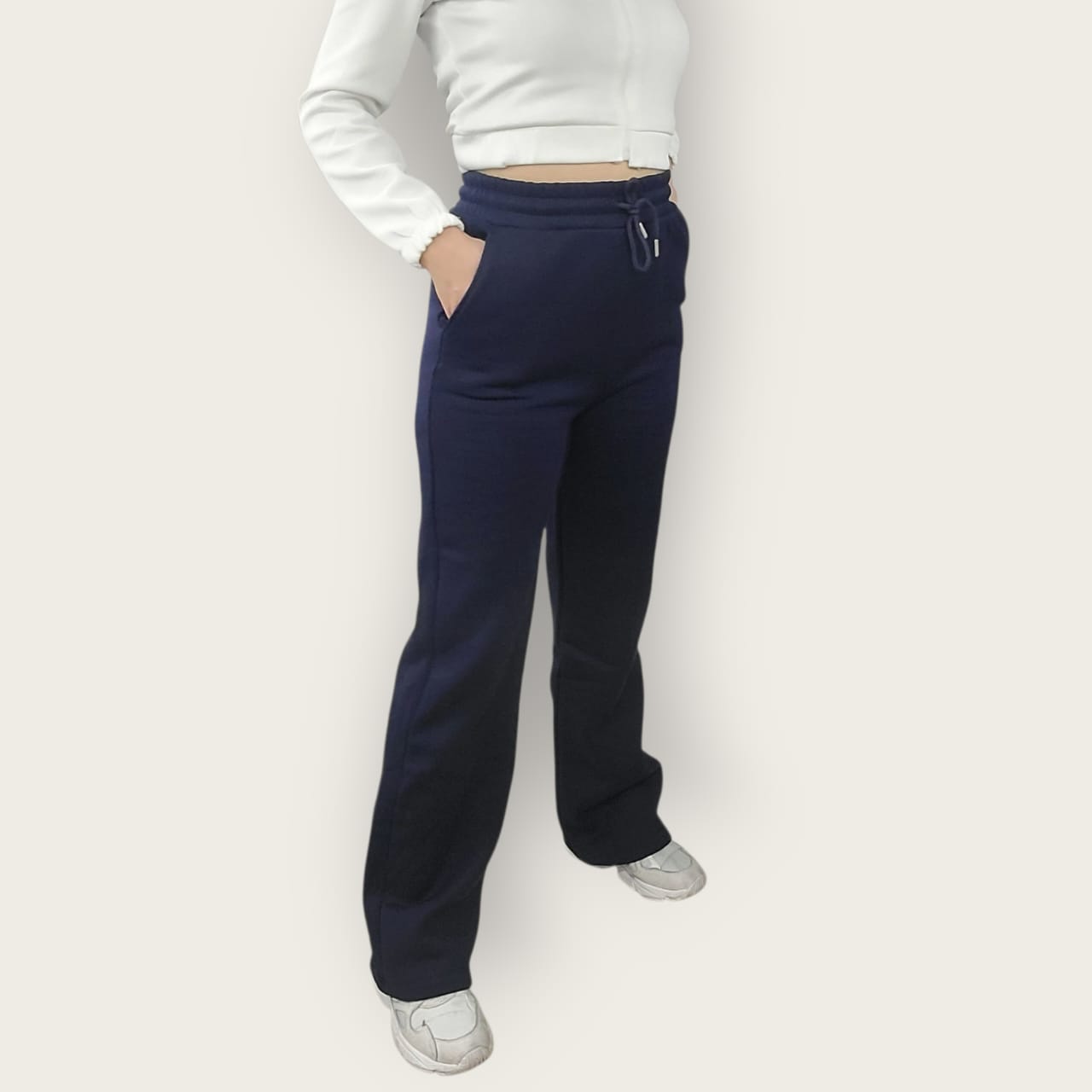 Wide Legs sweatpants - Fleeced inside