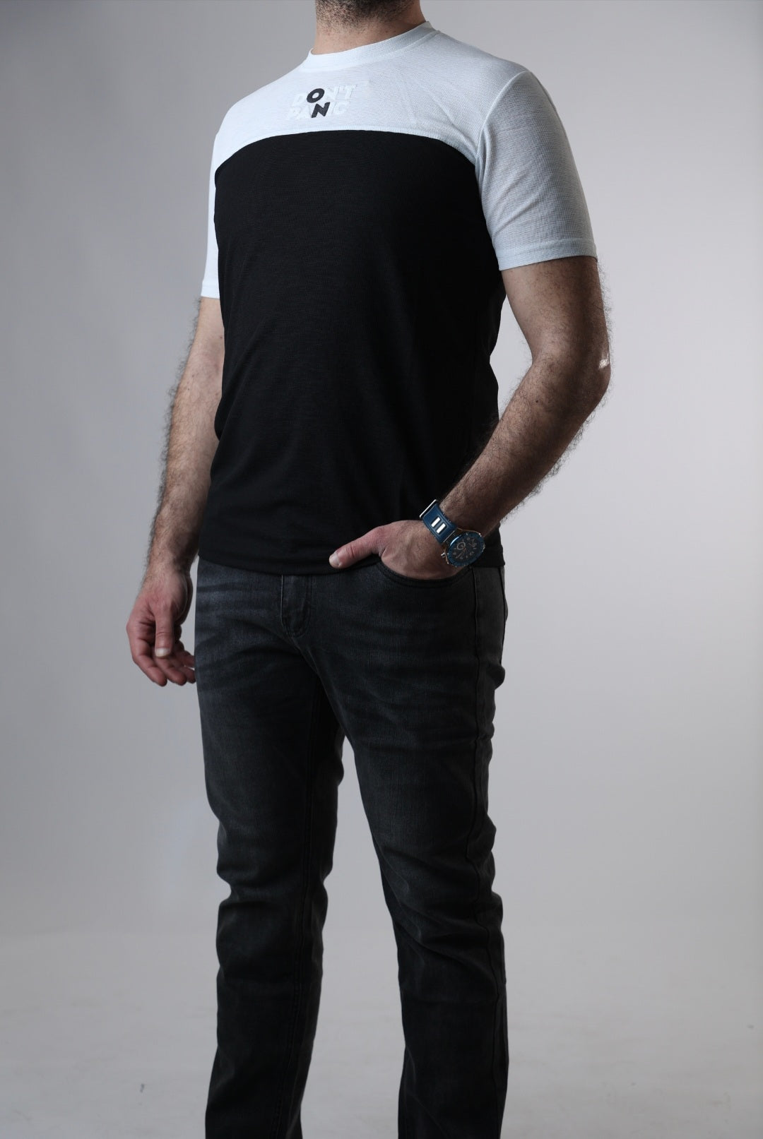 Washed Black Jeans - Regular Fit