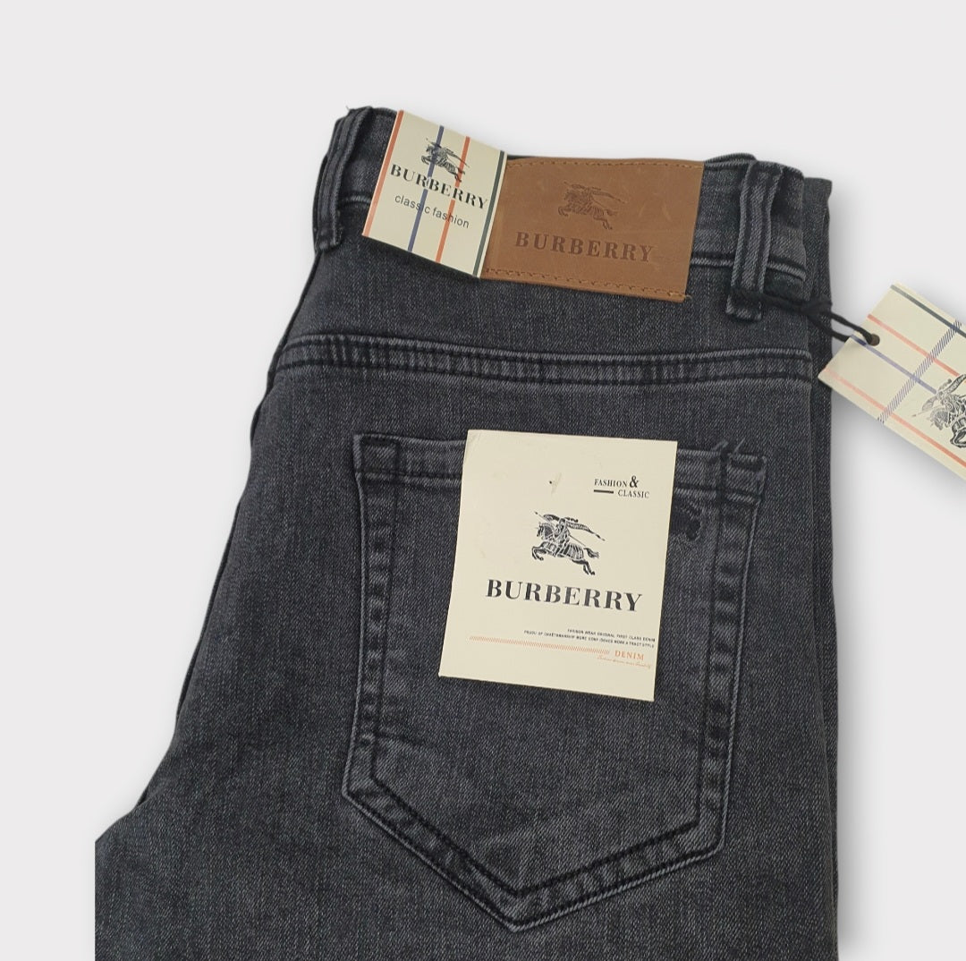 Washed Grey Jeans - Slim Fit
