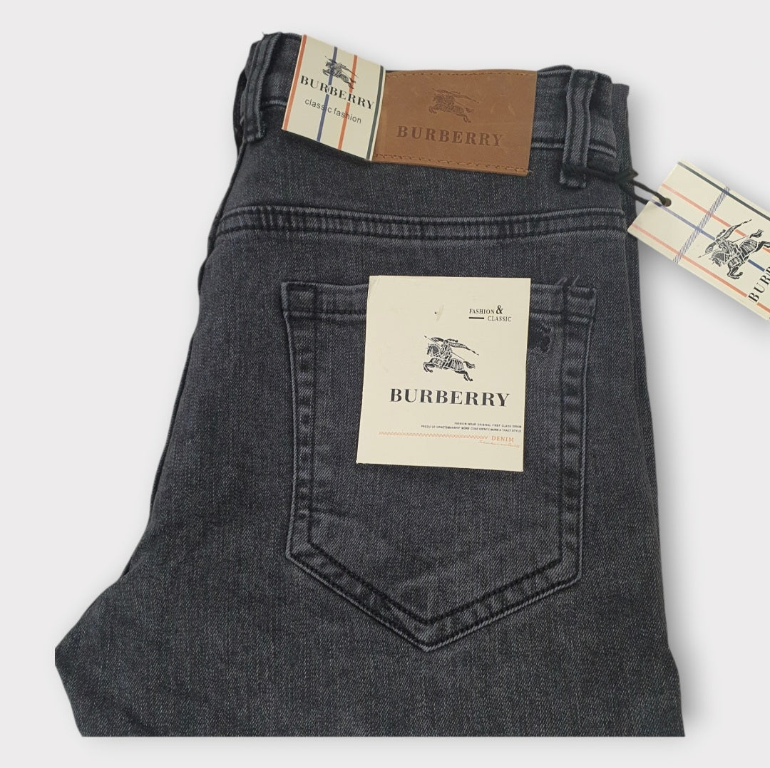 Washed Grey Jeans - Slim Fit