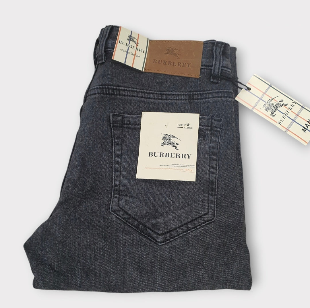 Washed Grey Jeans - Slim Fit