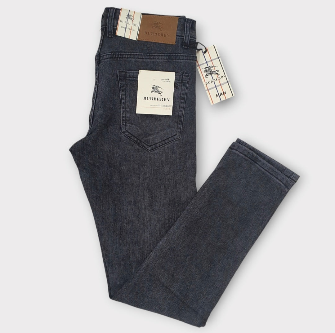 Washed Grey Jeans - Slim Fit