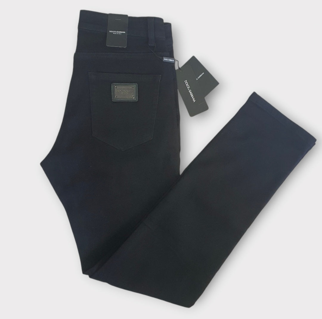 Full Black Jeans - Regular Fit