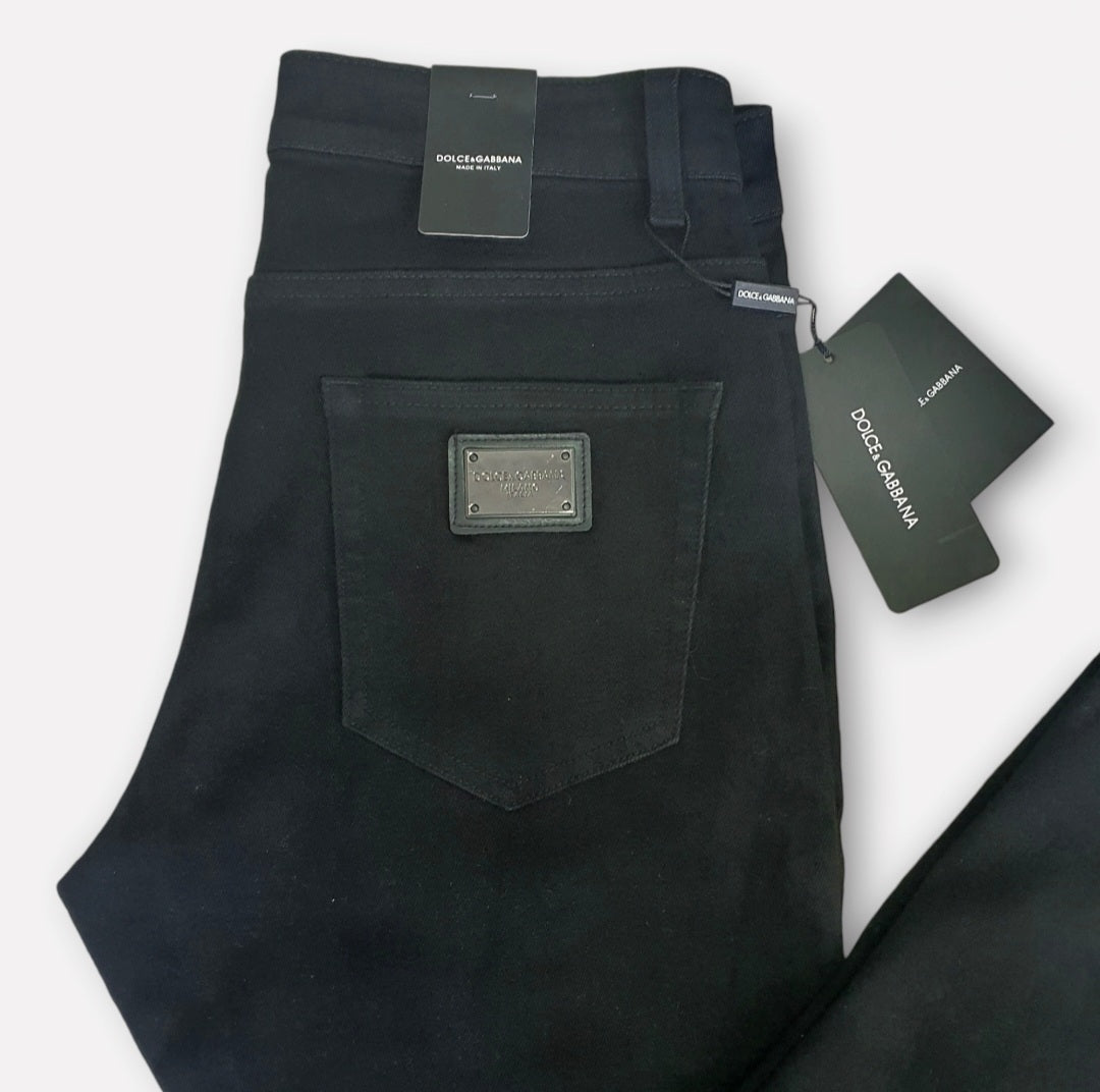 Full Black Jeans - Regular Fit