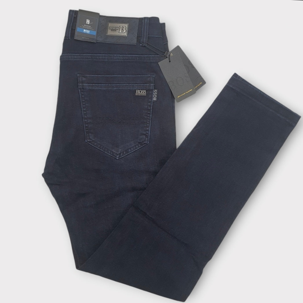 Navy Blue Jeans - Slim Fit