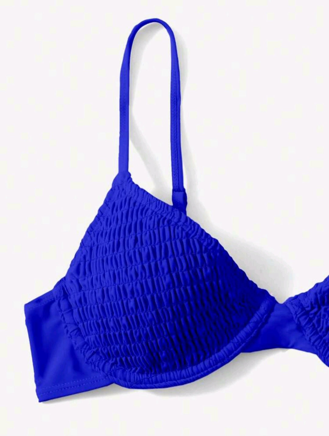 Trendy 2-Piece Dark Blue Bikini