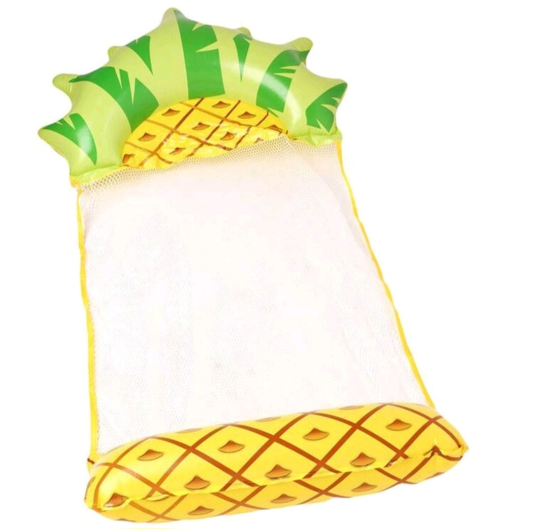 1 PVC Inflatable Floating Bed - Foldable Hammock Floating Mat - Beach Essentials