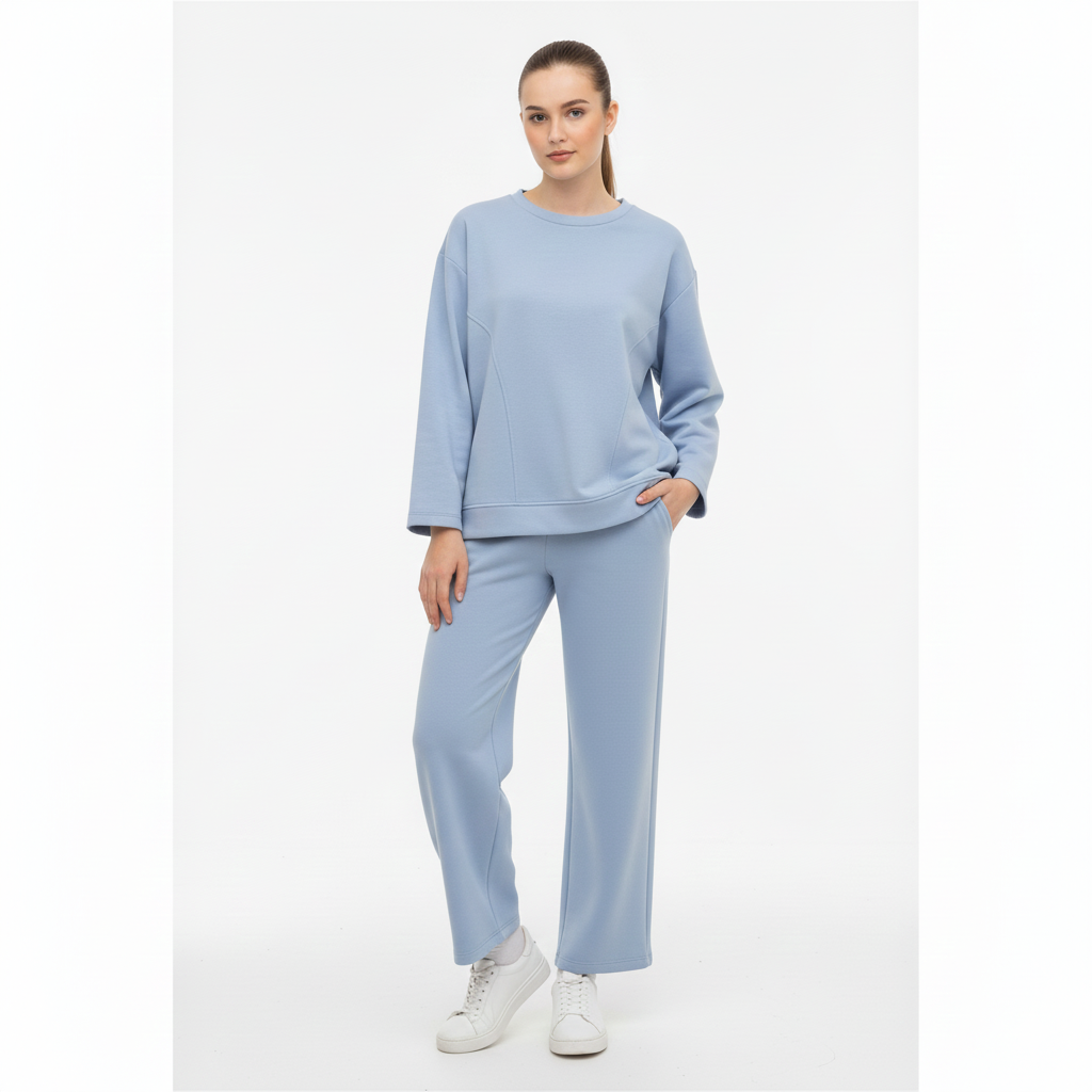 Trendy Cotton Sweatsuit