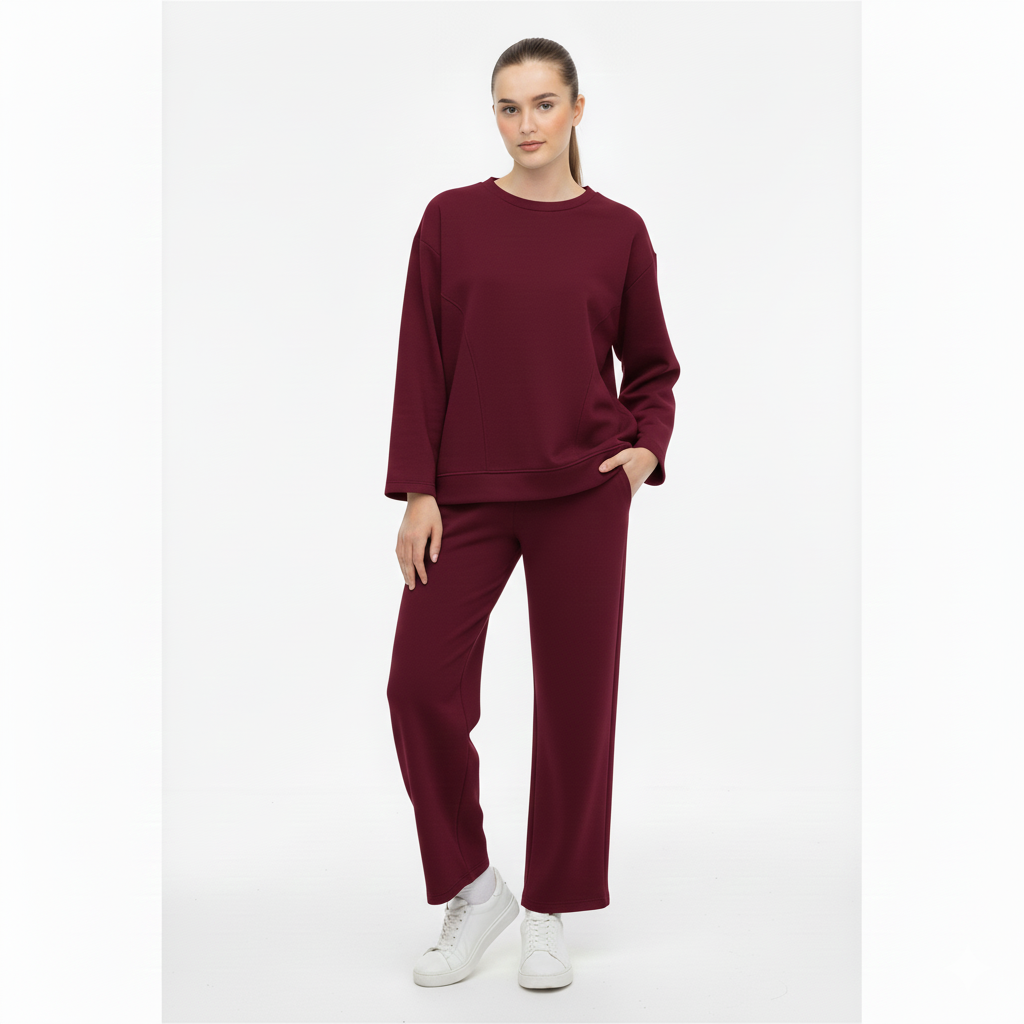Trendy Cotton Sweatsuit