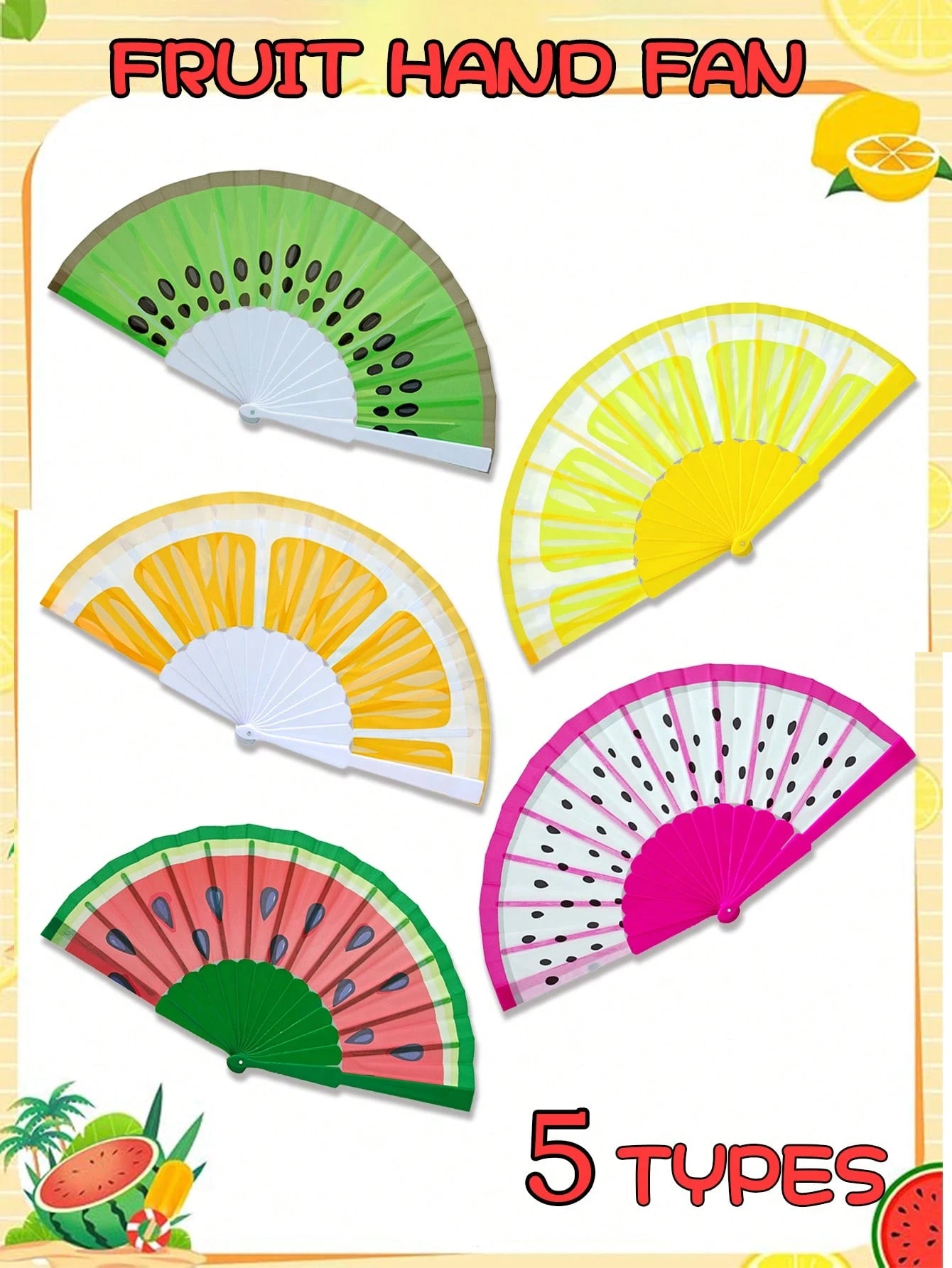 Fruit Hand Fan