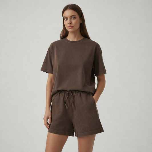 Cotton Set - Short + T-Shirt