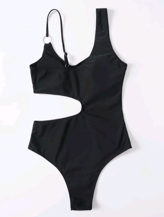 Trendy Cut-Out one piece