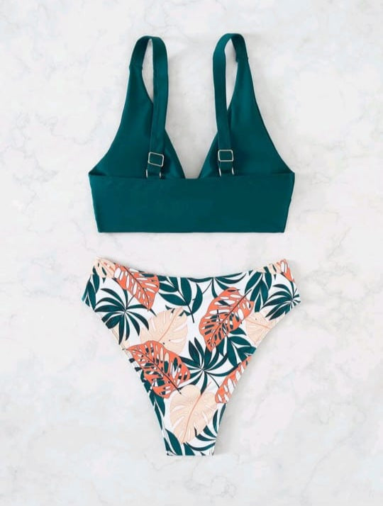 Trendy two piece swimsuit