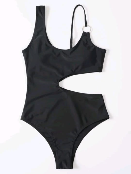 Trendy Cut-Out one piece