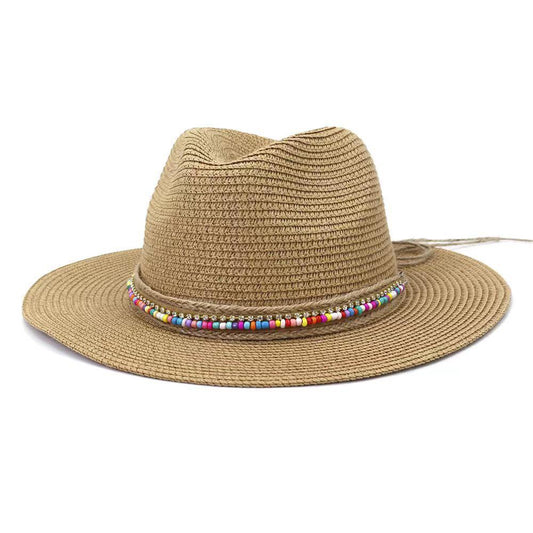 Beach Hat - Dark Beige