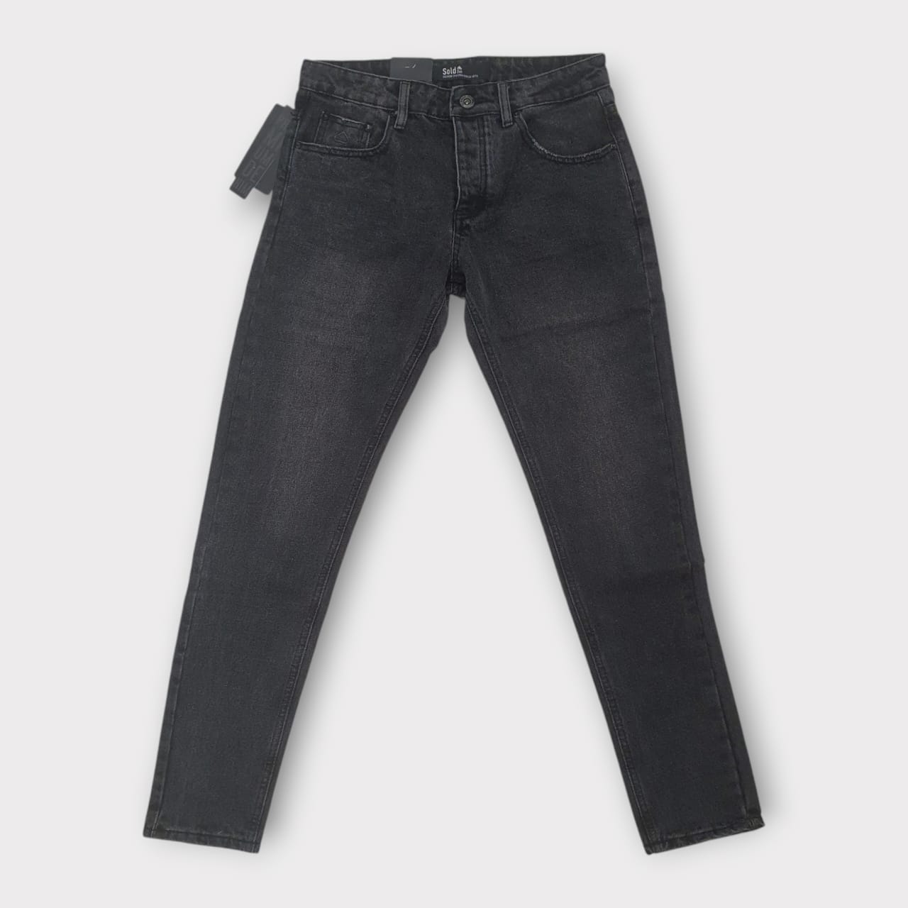 Jeans WITHOUT Lycra - Washed Black