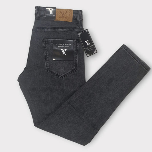 Washed Grey Jeans - Slim Fit