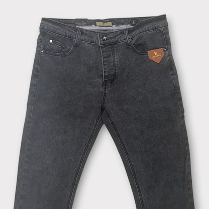 Washed Grey Jeans - Slim Fit
