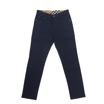 Navy Blue Pants - Regular Fit