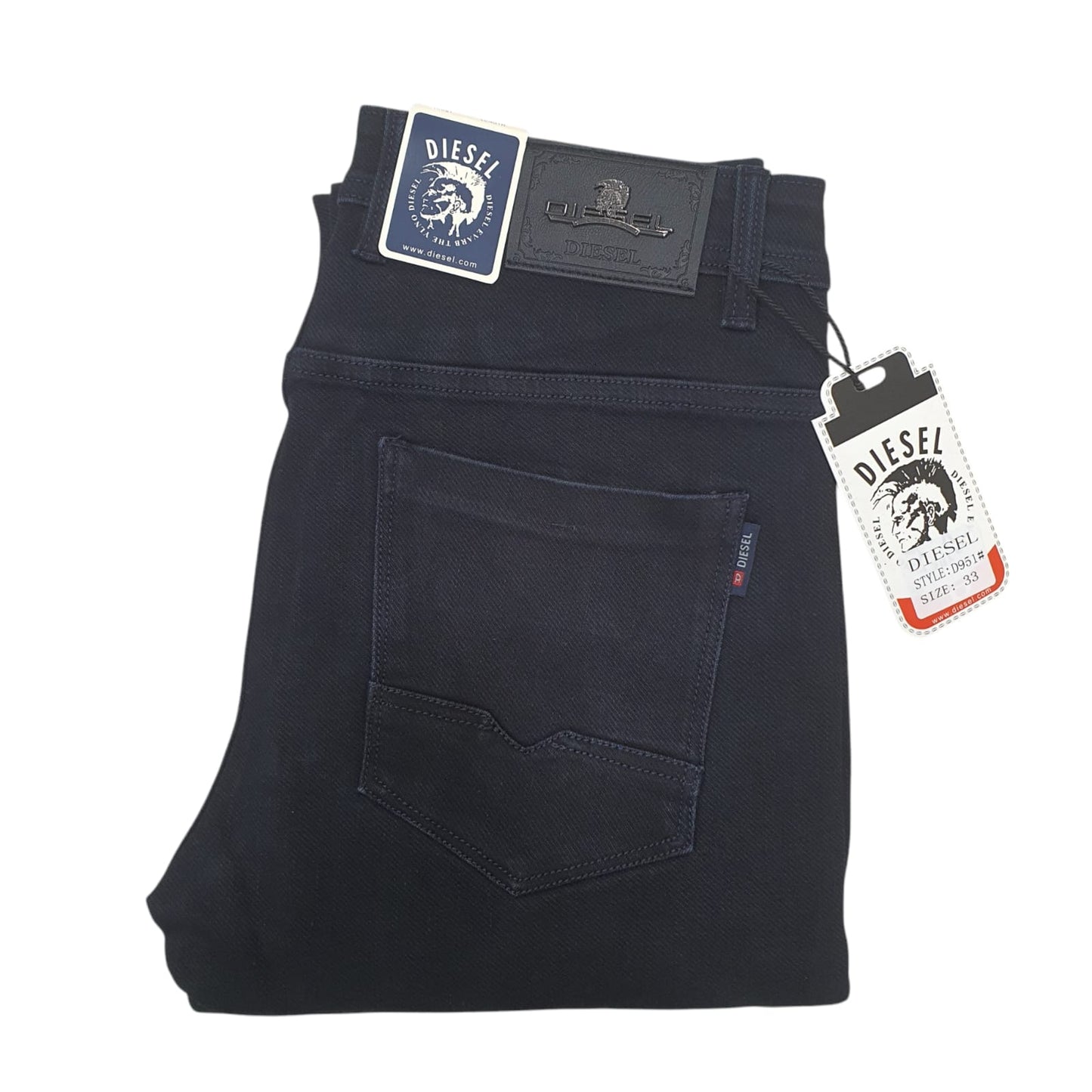 Navy Blue Jeans - Slim Fit