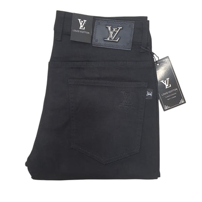 Slim Fit Jeans - Full Black