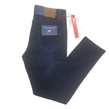 Slim Fit Jeans - Navy Blue - FCB