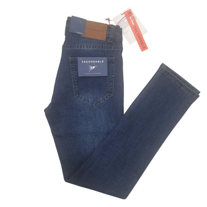 Slim Fit Jeans - Dark Blue - FCB