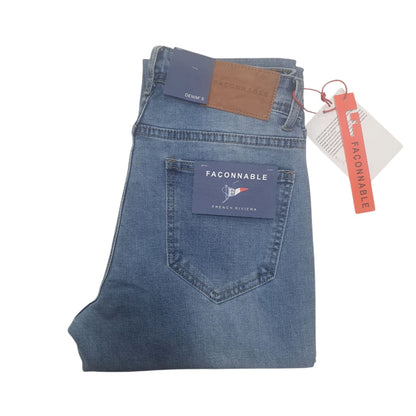 Slim Fit Jeans - Light Blue - FCB