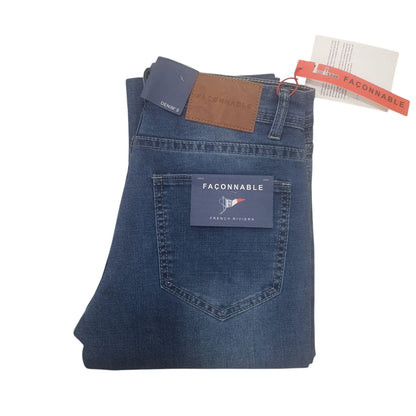 Slim Fit Jeans - Blue - FCB