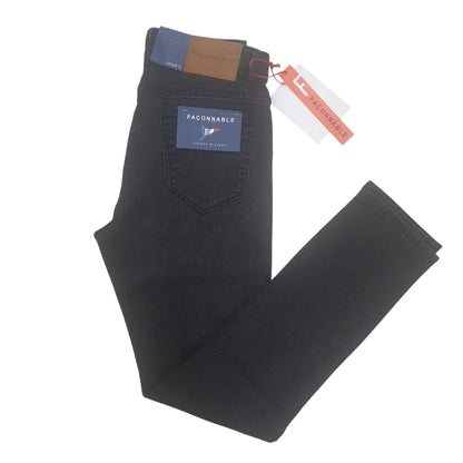 Slim Fit Jeans - Washed Black - FCB