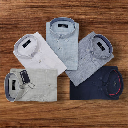 Linen Shirt - Short Sleeve