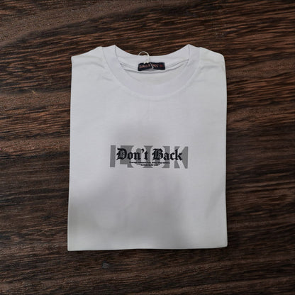 DONT'T BACK Oversized T-shirt