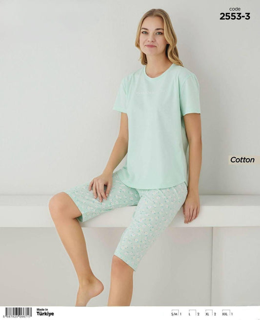 Mint Green Pyjama - Women