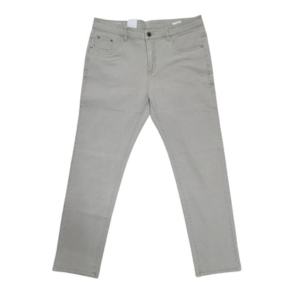 Regular Pants - Jeans Regular Fit - Light Beige