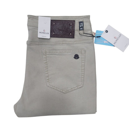 Regular Pants - Jeans Regular Fit - Light Beige