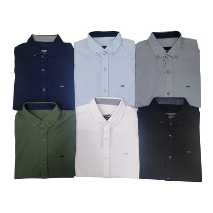 Short Sleeve  Mercerized  Shirt - non iron