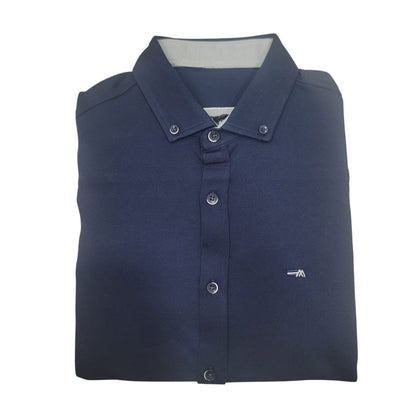 Short Sleeve  Mercerized  Shirt - non iron