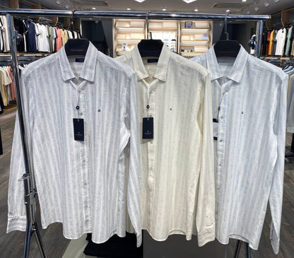 Striped Shirt - Long Sleeve Shirts