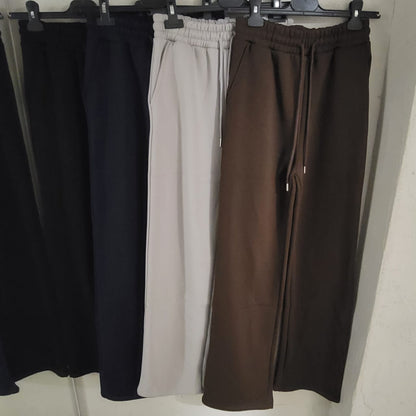 Wide Legs sweatpants - Fleeced inside
