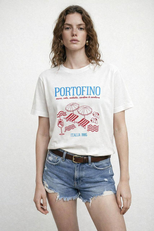 Portofino Summer Cotton T-Shirt