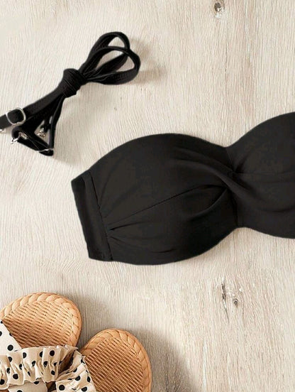 Trendy Strapless Bikini Top