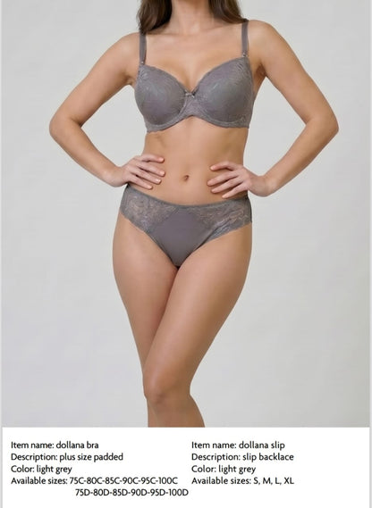 Dollana Bra - Light Grey - Orobella