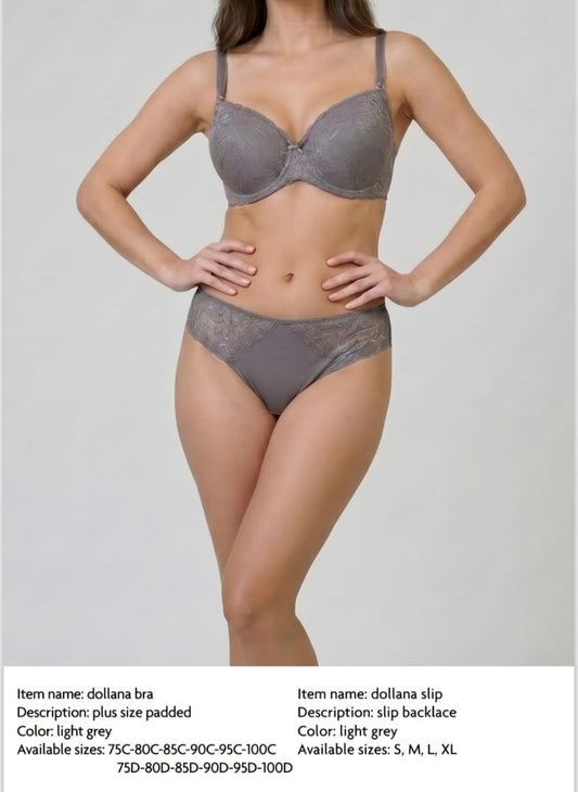 Dollana Bra - Light Grey - Orobella