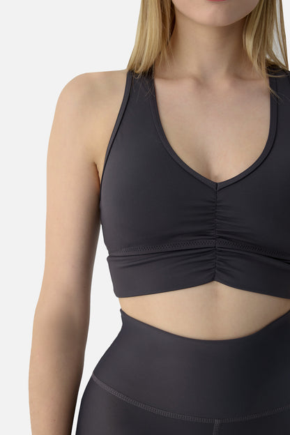 AMARA Sports Bra Dark Grey