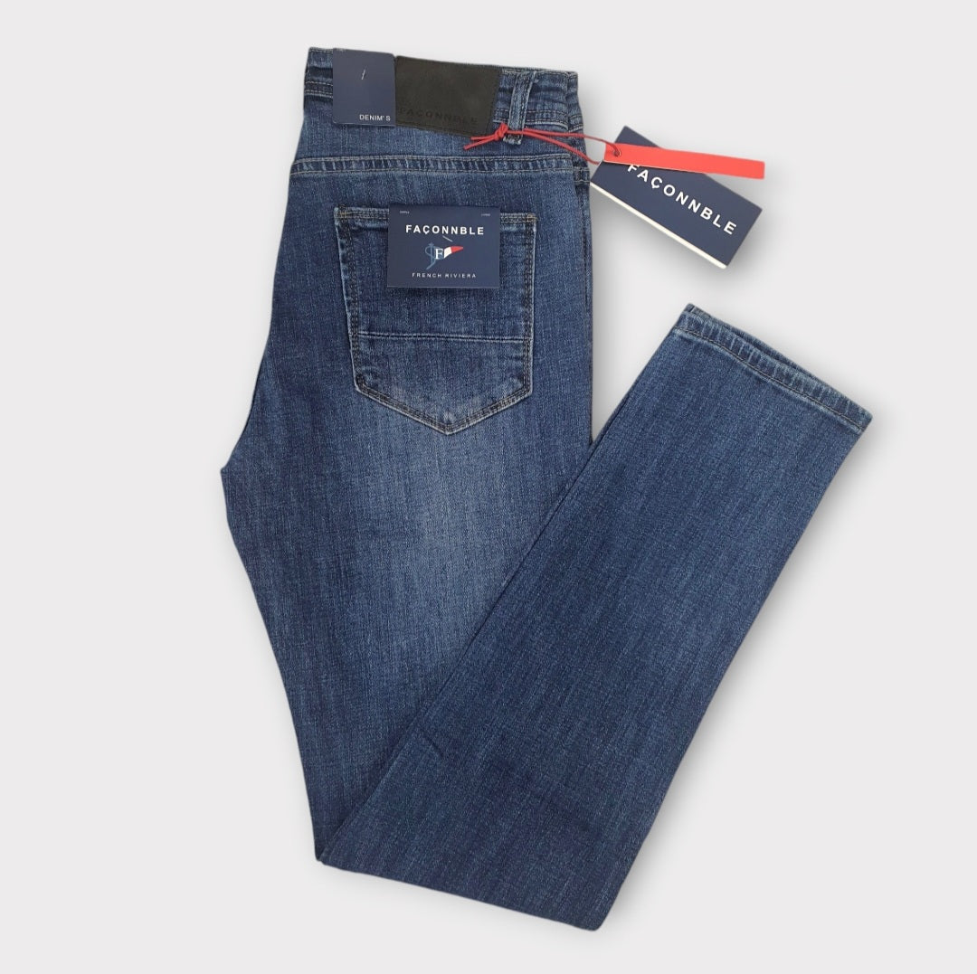 Slim Fit Jeans - blue - faconnable