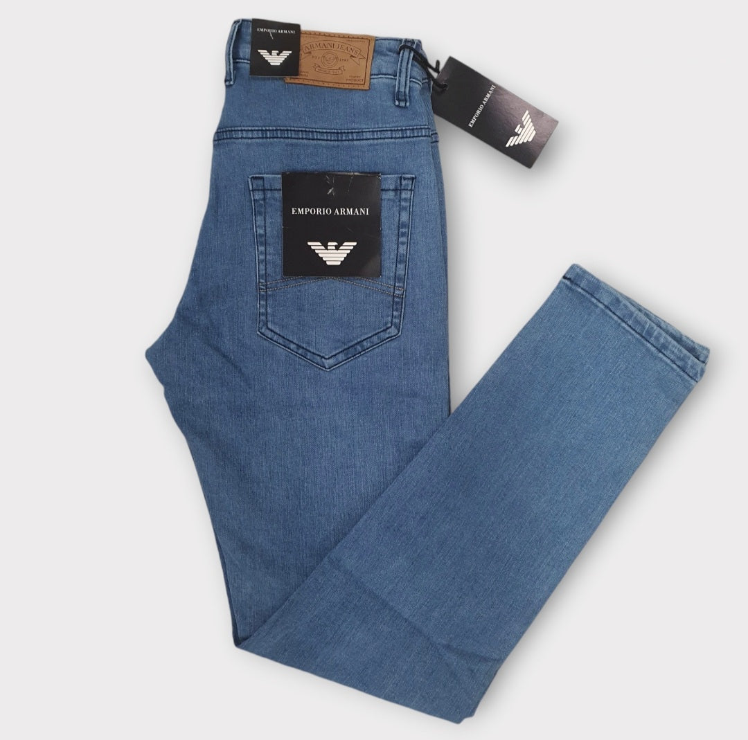 Slim Fit Jeans - light blue - Armani Jeans