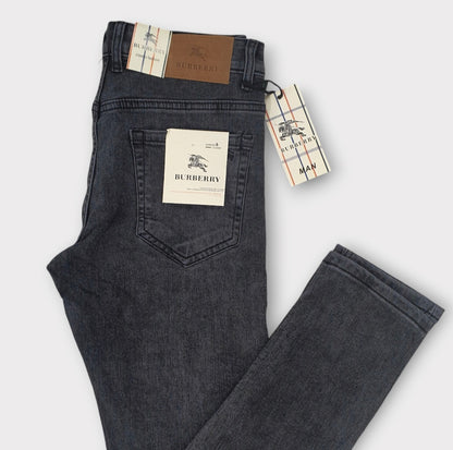 Washed Grey Jeans - Slim Fit